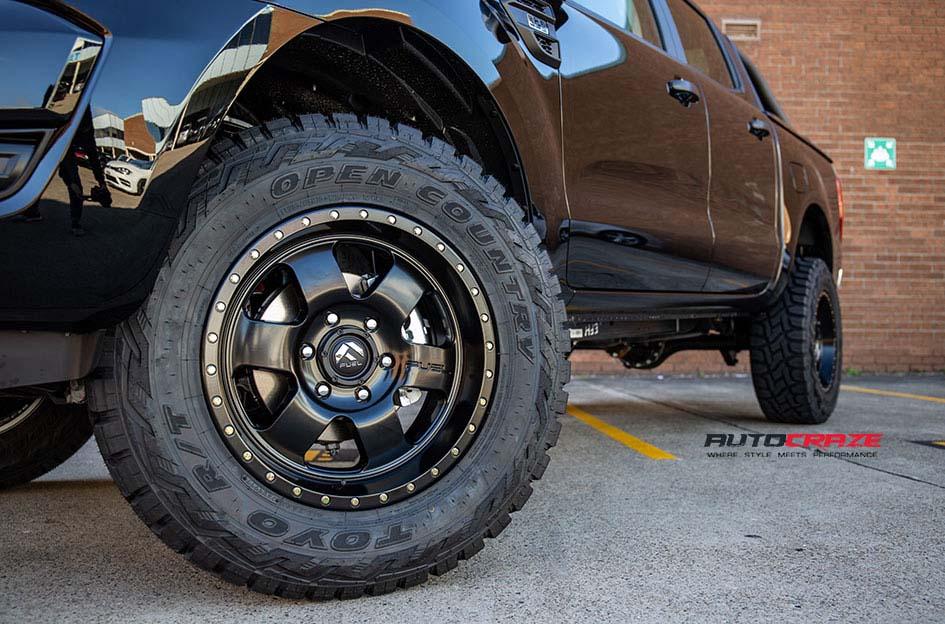 FORD RANGER BAJA MATTE BLACK
